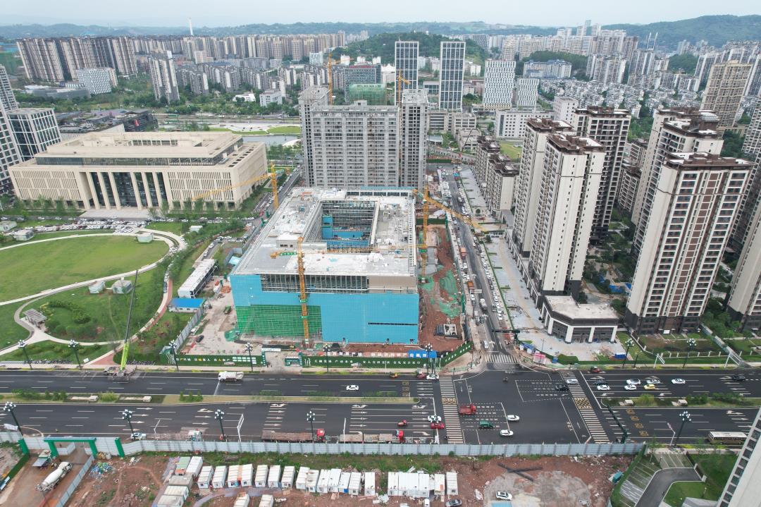 【开足马力抓发展】新经济科创产业基地预计6月底建成投用